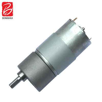12V 24V 37mm Brush DC Gear Motor 555 Wysoki moment obrotowy 45 55 65 75 obrotów na minutę Niska prędkość