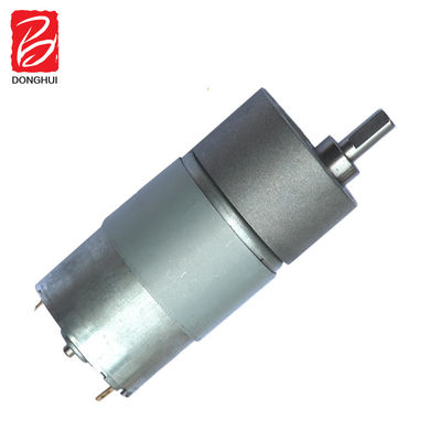 12V 24V 37mm Brush DC Gear Motor 555 Wysoki moment obrotowy 45 55 65 75 obrotów na minutę Niska prędkość
