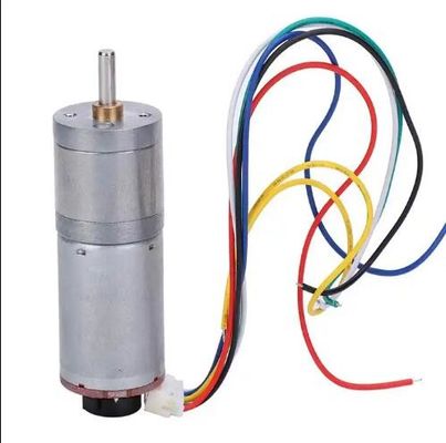 25mm Brush DC Gear Motor Copper Micro Electric Motor Speed Reduction Reducer z przekładnią