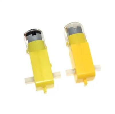 Inteligentny TT Plastikowy silnik biegów 5V 20mm średnica dla koła samochodu robota DIY