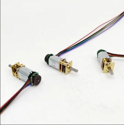 12mm DC Micro Gear Motor Pulse Houle Precision Encoder Mały silnik prądu stałego o opóźnieniu