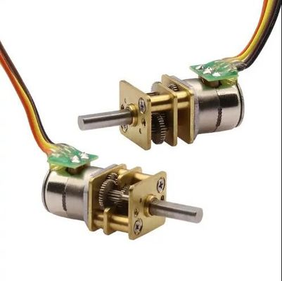 3V 5V 6V DC Micro Precision Stepper Motor Brush 10MM Low Noise Tiny Stepper Motor