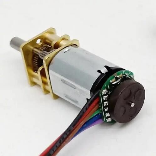 12mm DC Micro Gear Motor Pulse Houle Precision Encoder Mały silnik prądu stałego o opóźnieniu