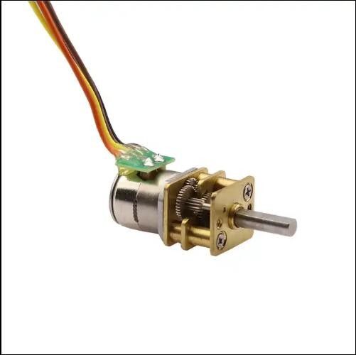 3V 5V 6V DC Micro Precision Stepper Motor Brush 10MM Low Noise Tiny Stepper Motor